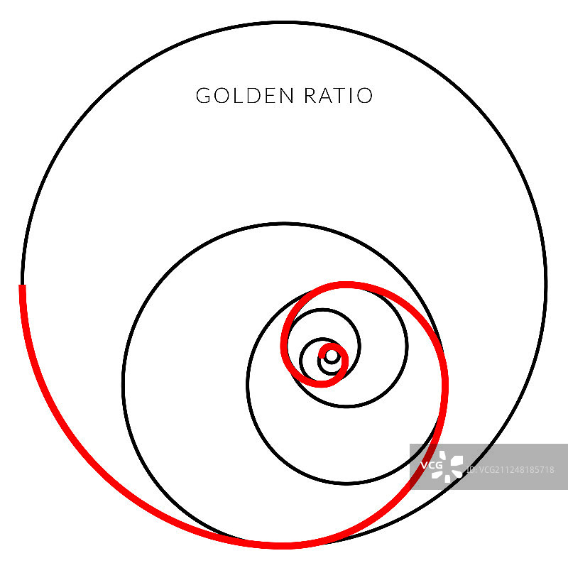 简约风格设计黄金比例几何图片素材
