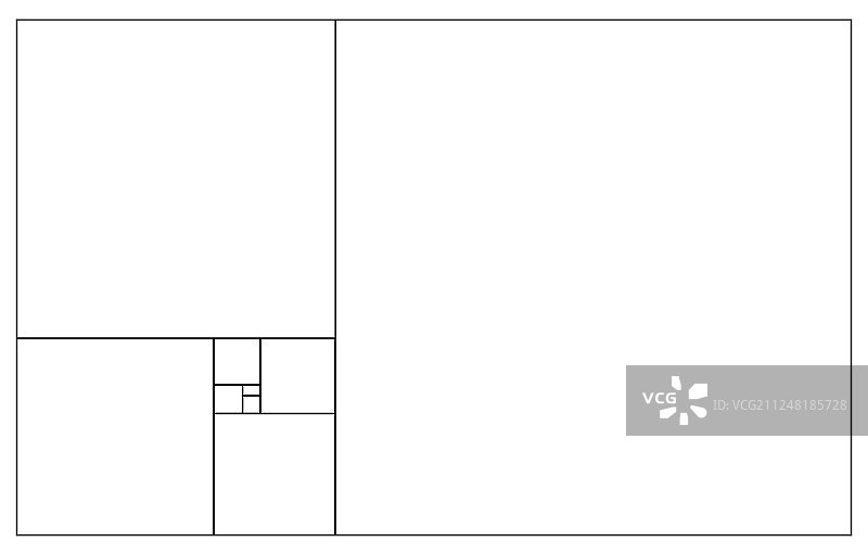 简约风格设计黄金比例几何图片素材