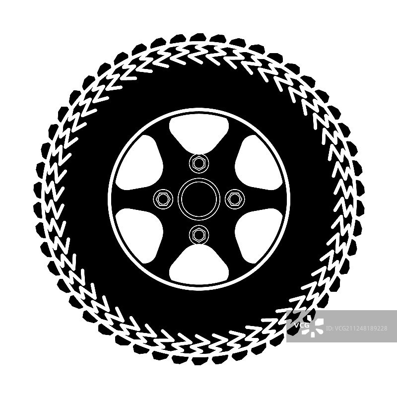 轮胎和车轮图片素材