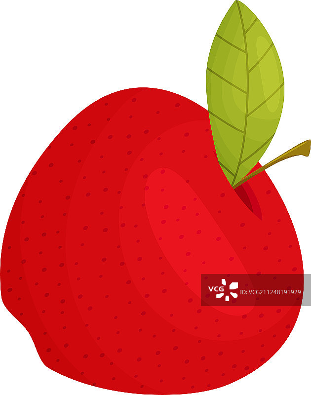 红色成熟苹果特写图片素材
