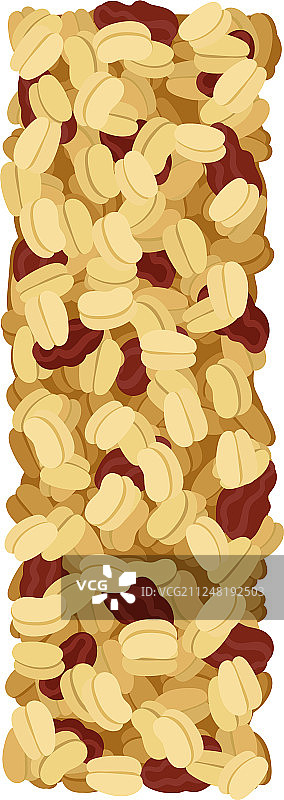 酥脆的什锦早餐葡萄干特写图片素材