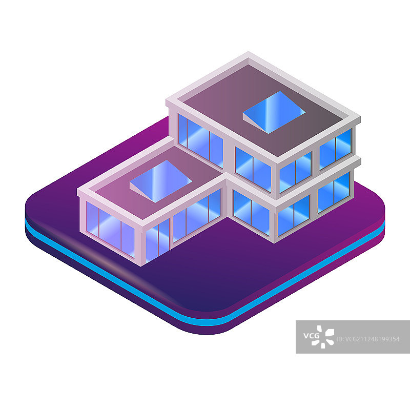 2.5D建筑师的增强现实图像图片素材