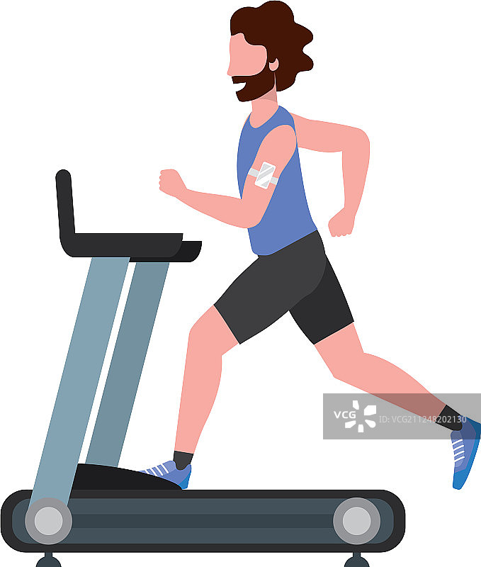 健身运动卡通图片素材