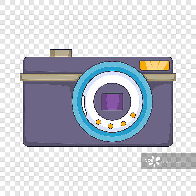 卡通风格数码相机图标图片素材