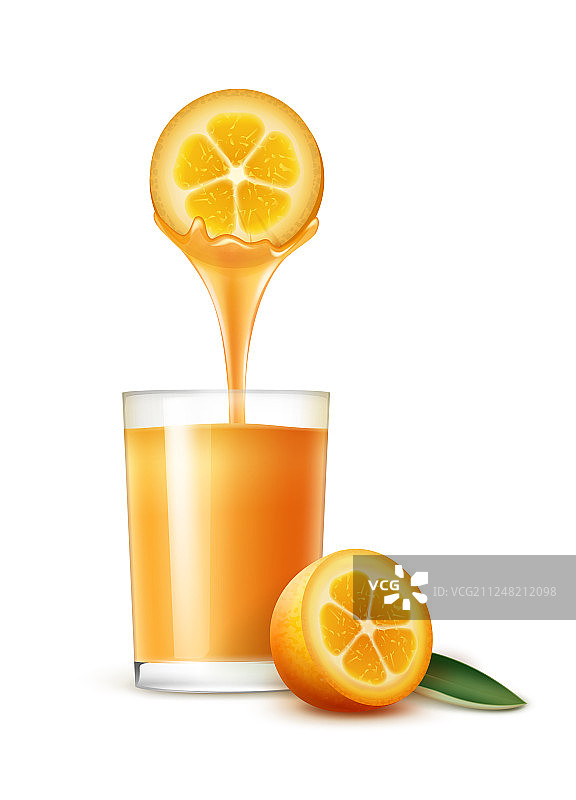 金桔汁图片素材