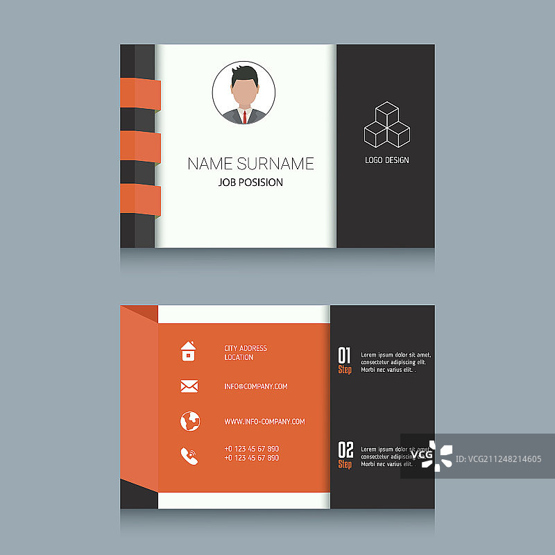 名片模板图片素材