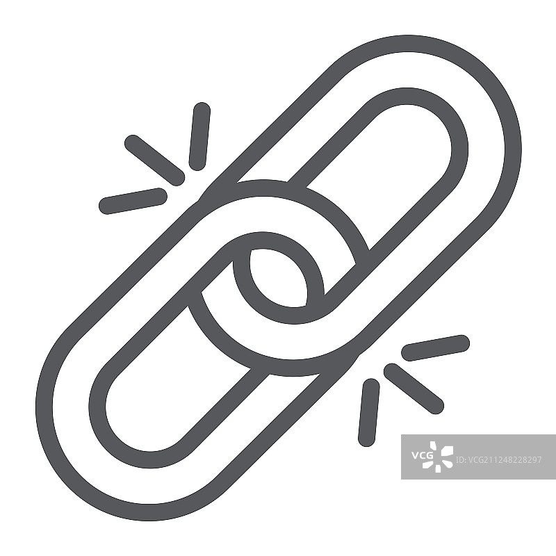 链接线图标图片素材