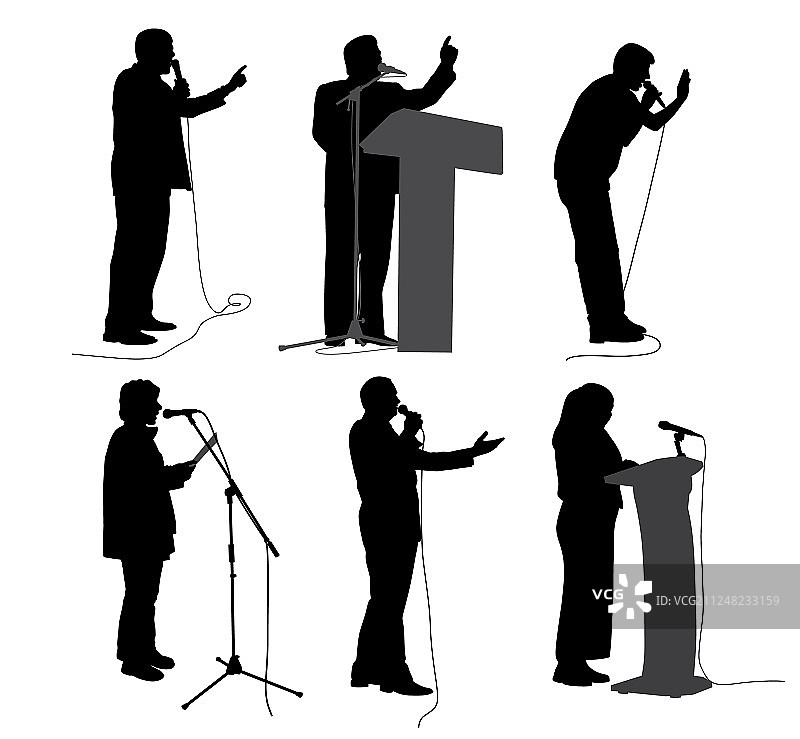 公共演讲图片素材