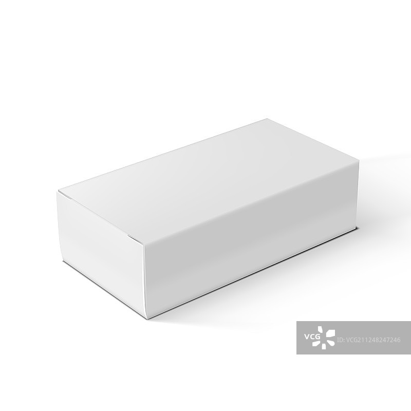 逼真白色软件包软件礼品盒图片素材