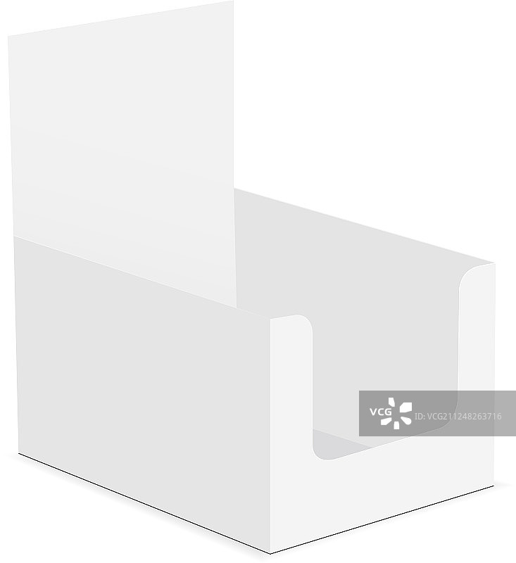 空展示盒样机图片素材