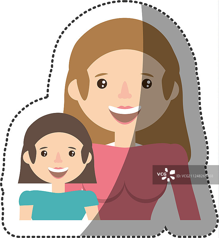 人们在一起的家庭形象图片素材