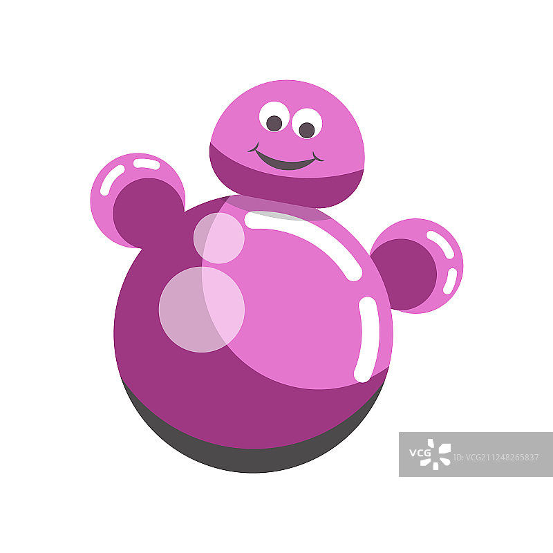 儿童玩具不倒翁娃娃玩偶图片素材