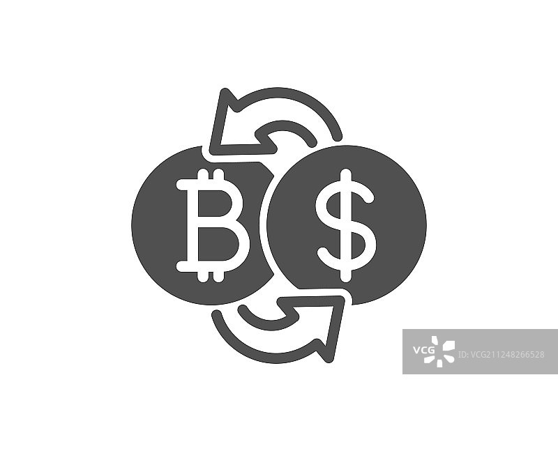比特币交易所图标加密货币代币标志图片素材