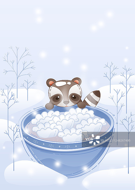 二十四节气之冬至图片素材