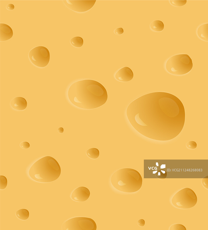 带孔洞的奶酪质感无缝图案图片素材