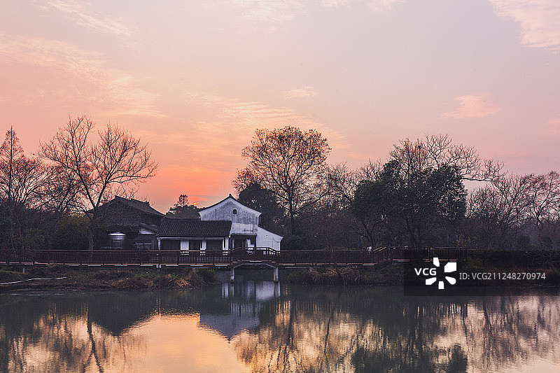 杭州西溪湿地图片素材