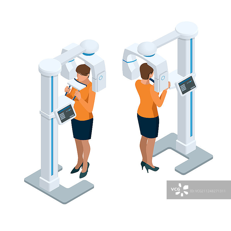 2.5D牙科全景X光片细节图片素材