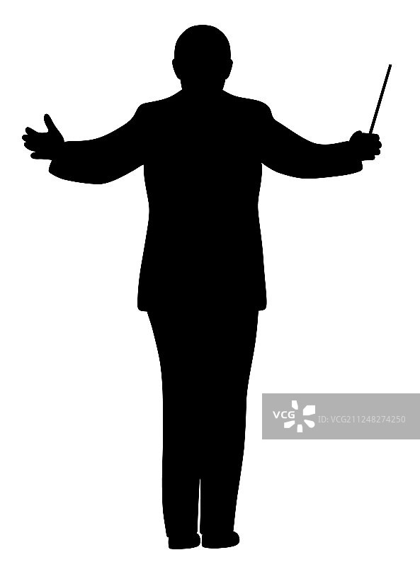 音乐指挥家图片素材