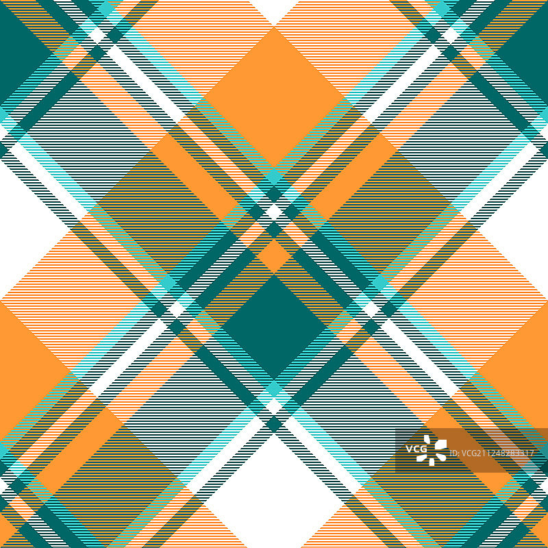 橙色对角织物纹理无缝图案图片素材