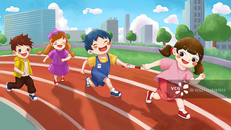 接力赛图片素材