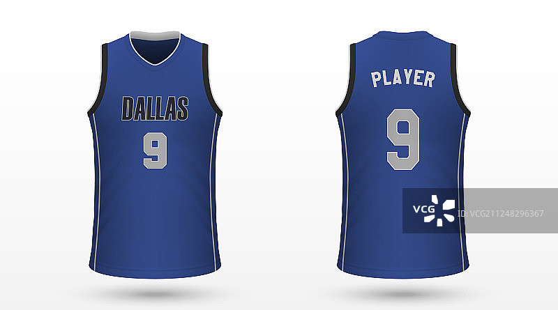 逼真运动T恤图片素材