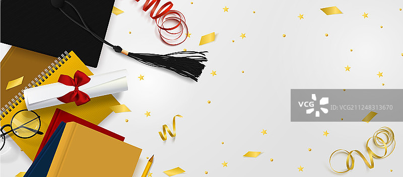毕业banner背景恭喜图片素材
