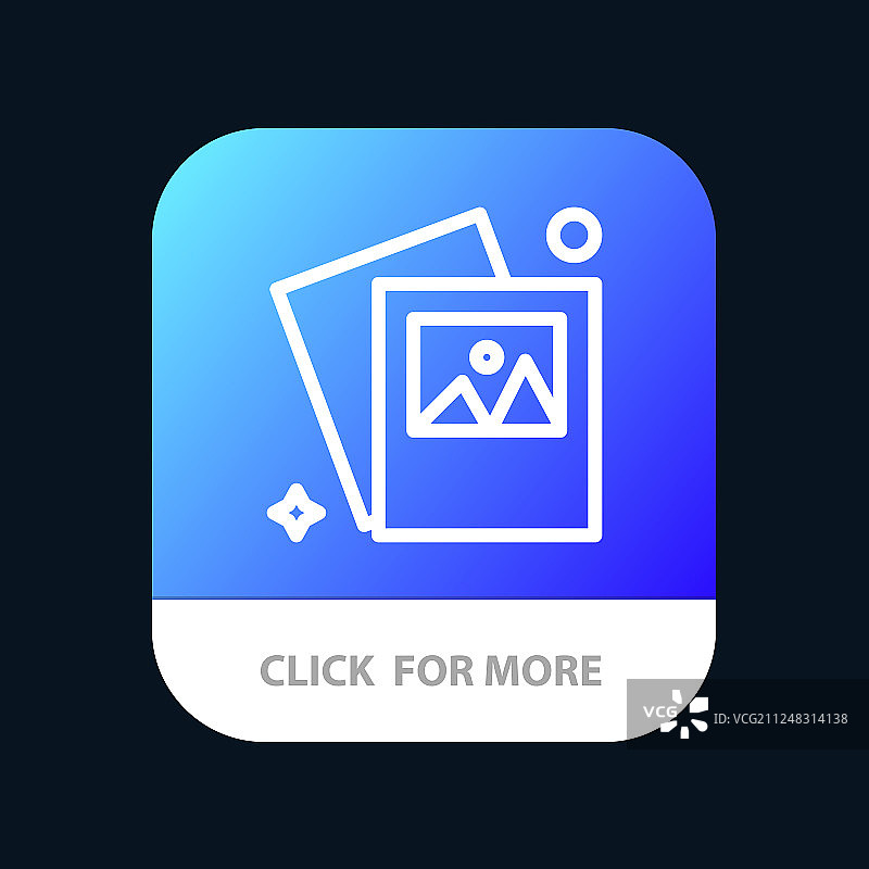 画廊图像手机App按钮安卓图片素材