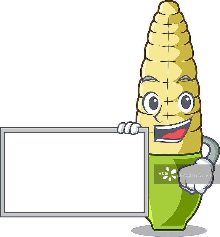 碗里的木板培根卡通形象图片素材