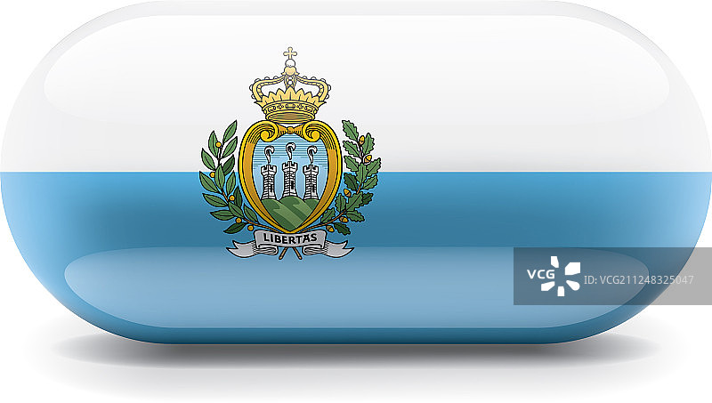 圣马力诺国旗上有白色图片素材