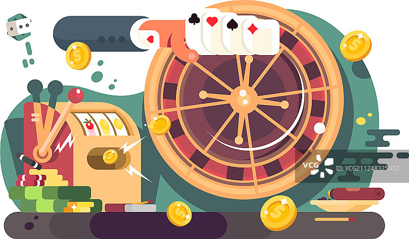 赌场扑克图片素材