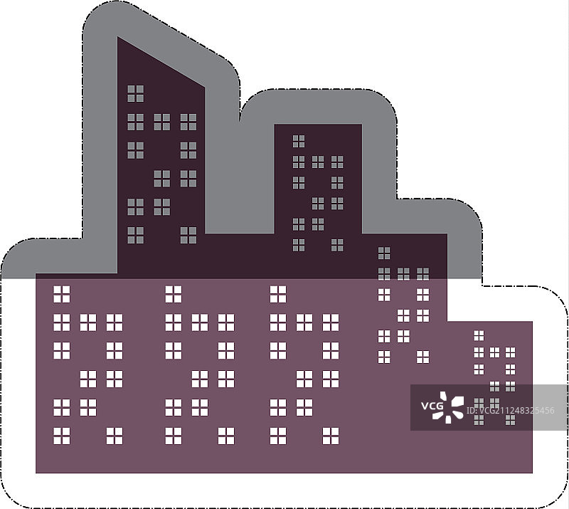 城市建筑图标图片素材