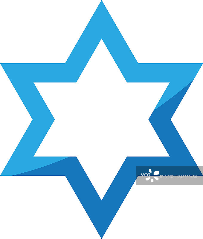 大卫之星模板图标图片素材