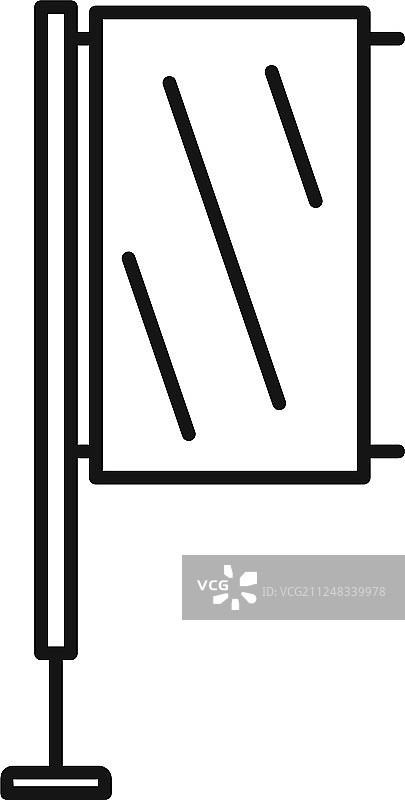 媒体banner图标轮廓样式图片素材