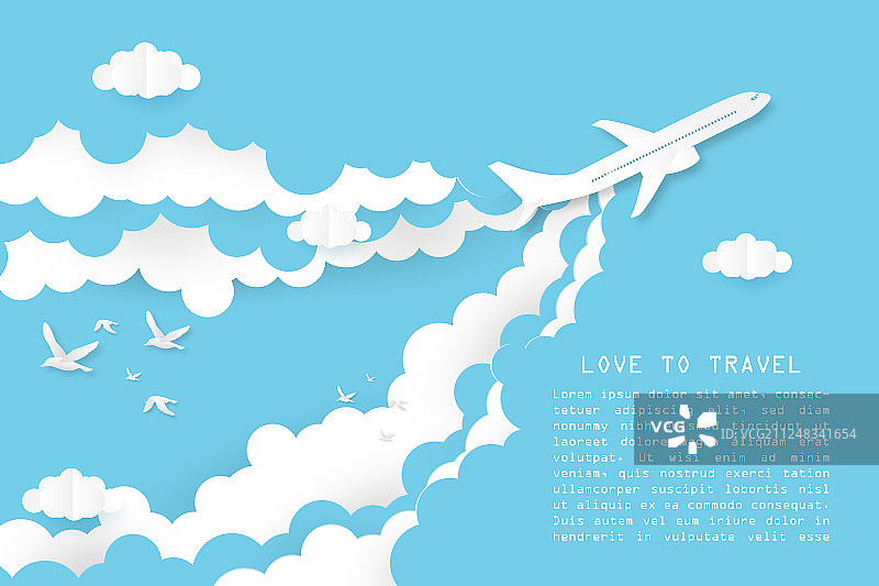 创意旅行概念图片素材