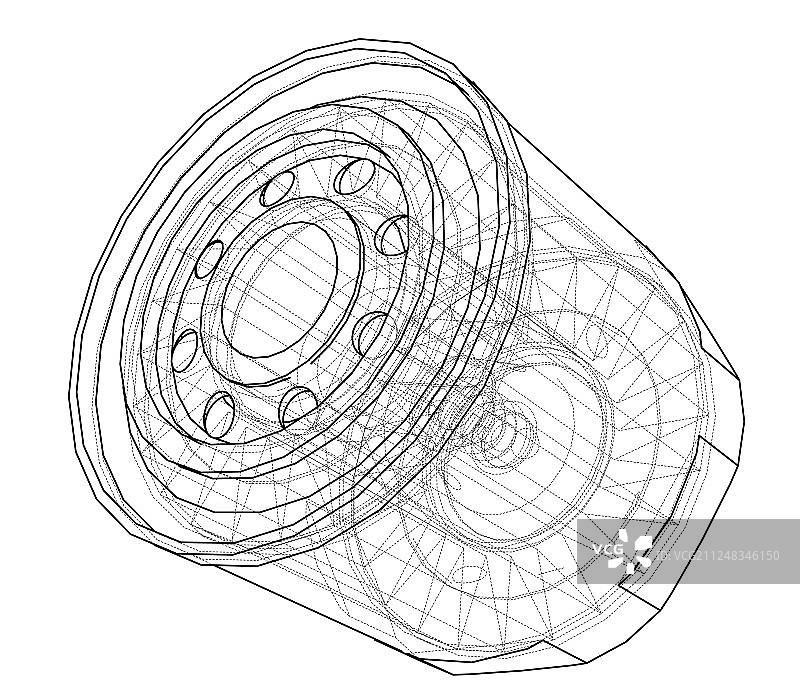 机油滤清器概念图片素材