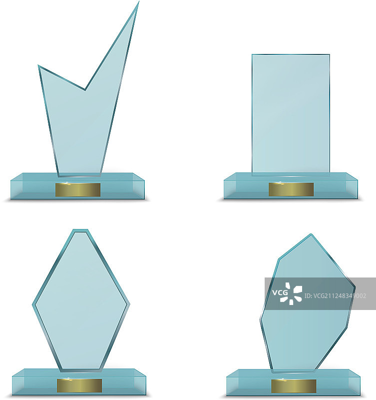 玻璃奖杯图片素材