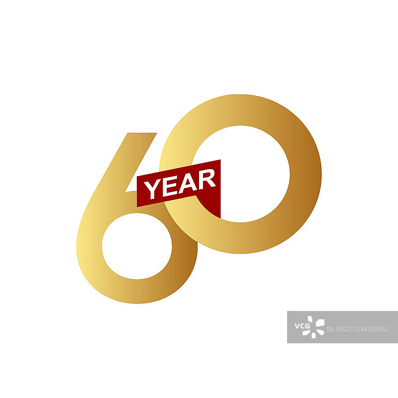 60周年纪念模板设计图片素材