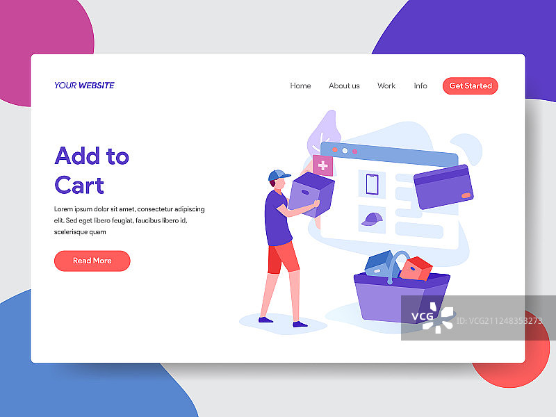 网上购物图片素材