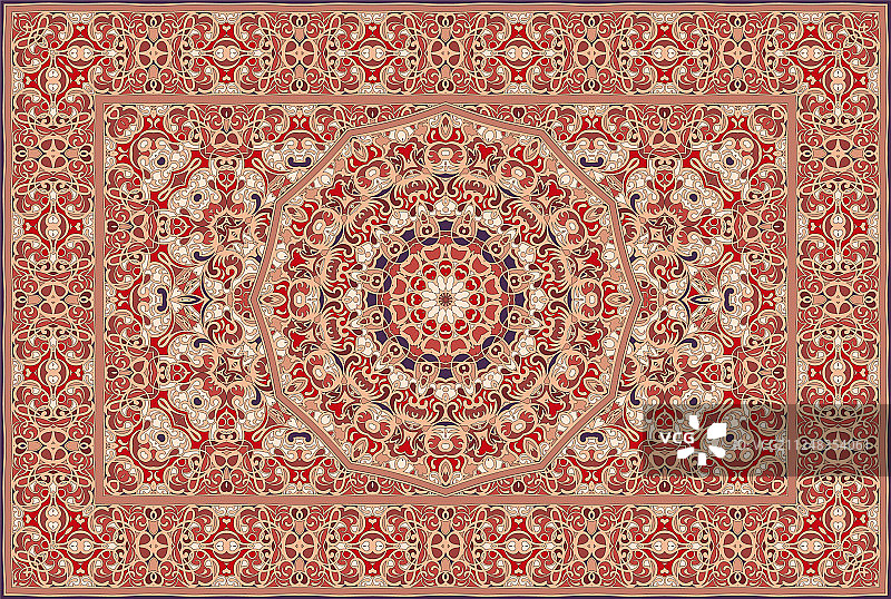 波斯的地毯图片素材