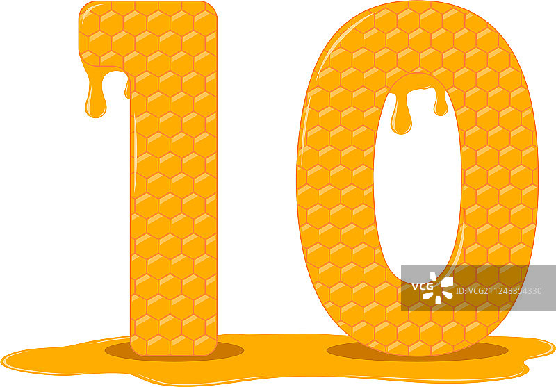 蜂蜜数字图片素材