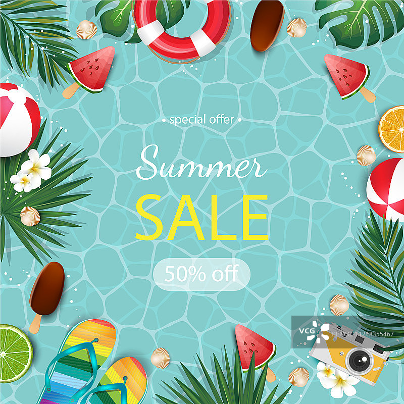 夏季banner海报设计图片素材