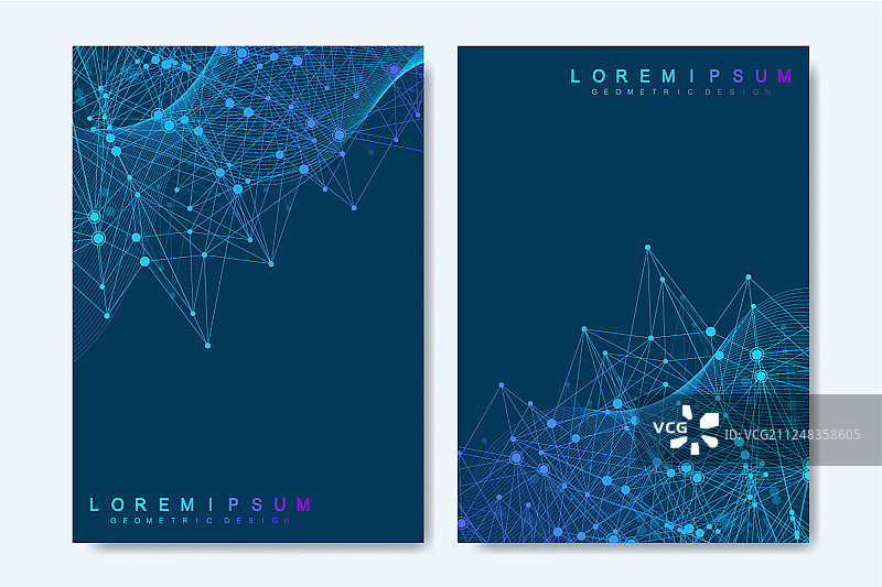 现代宣传册封面模板图片素材