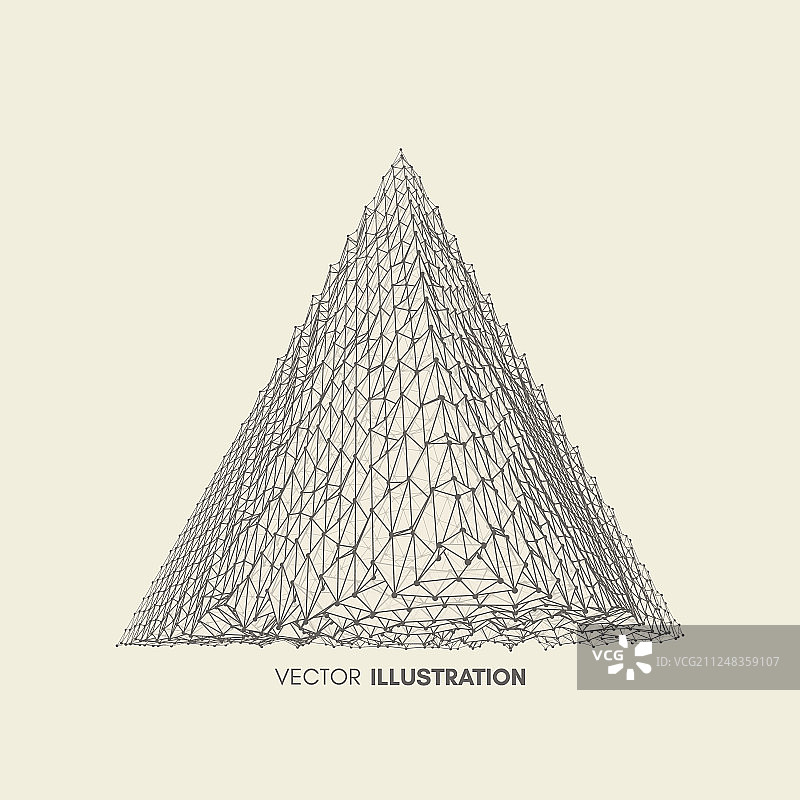 正四面体柏拉图立体3D模型图片素材