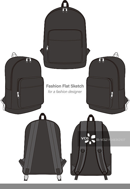 背包设计模板图片素材