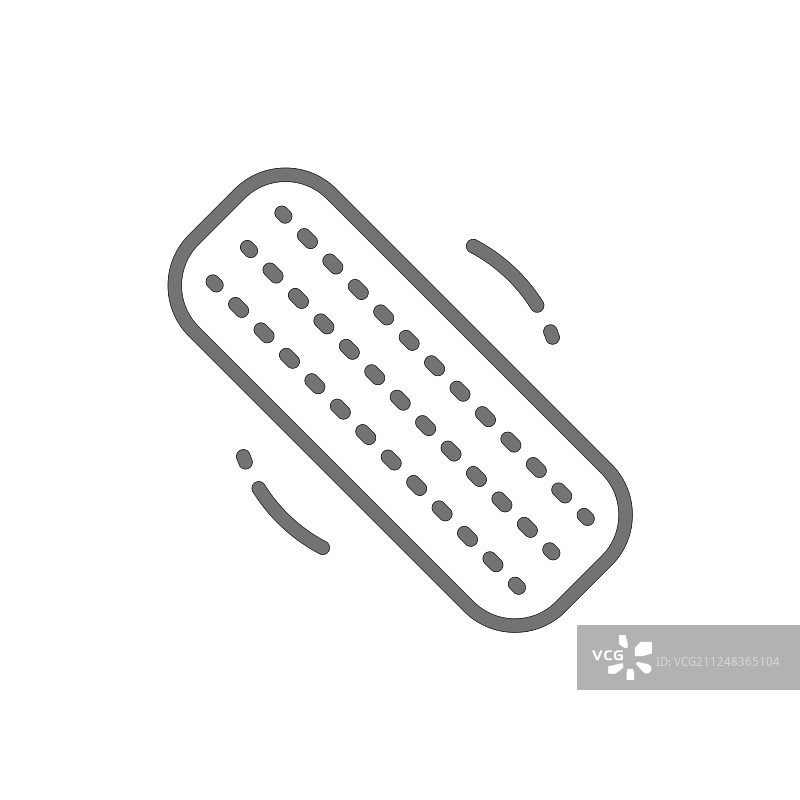 指甲锉美甲沙龙线稿图标图片素材