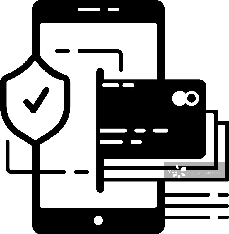 电子钱包移动支付安全图片素材