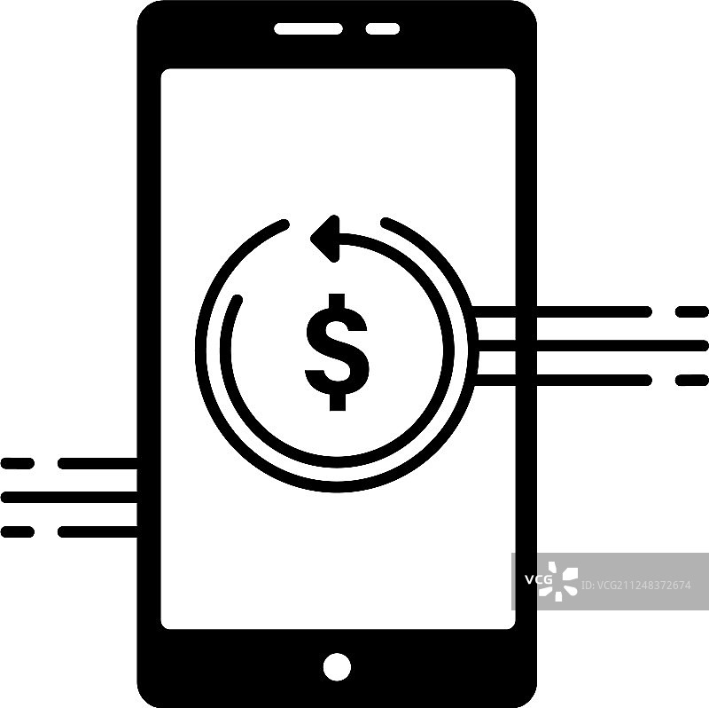 电子钱包快速退款图片素材