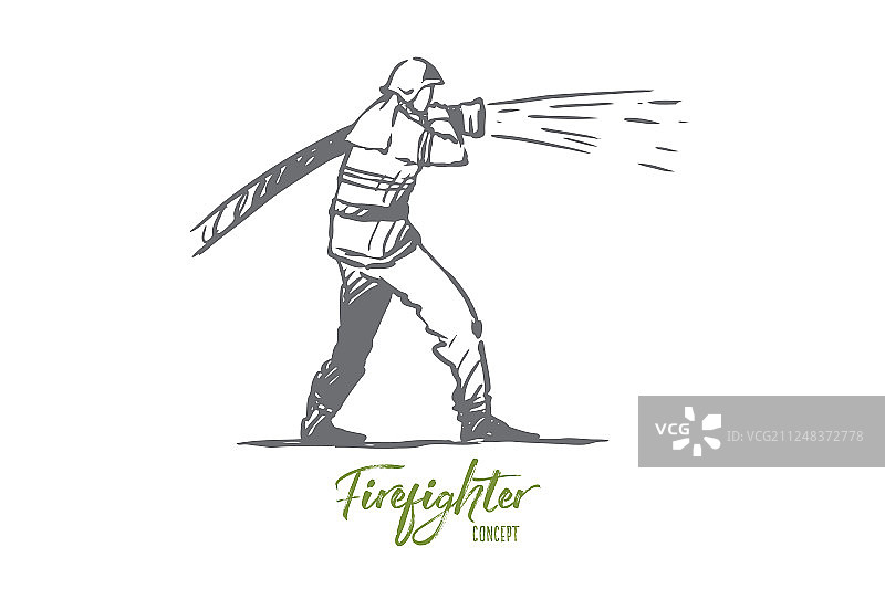 消防员紧急救援头盔图片素材