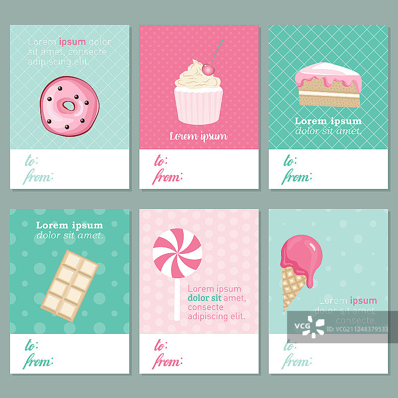 装饰糖果卡片banner合集图片素材