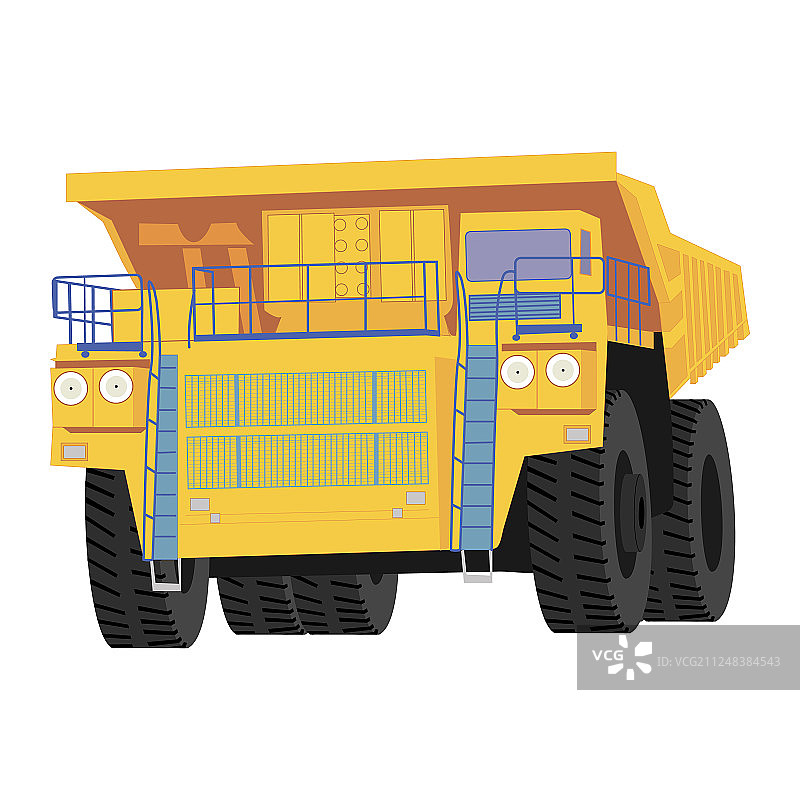 自卸卡车图片素材